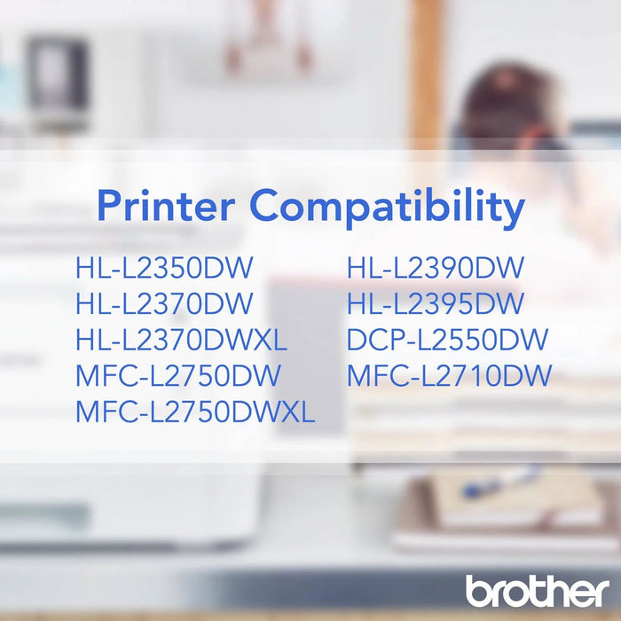 Brother TN760 High-Yield Toner, Black