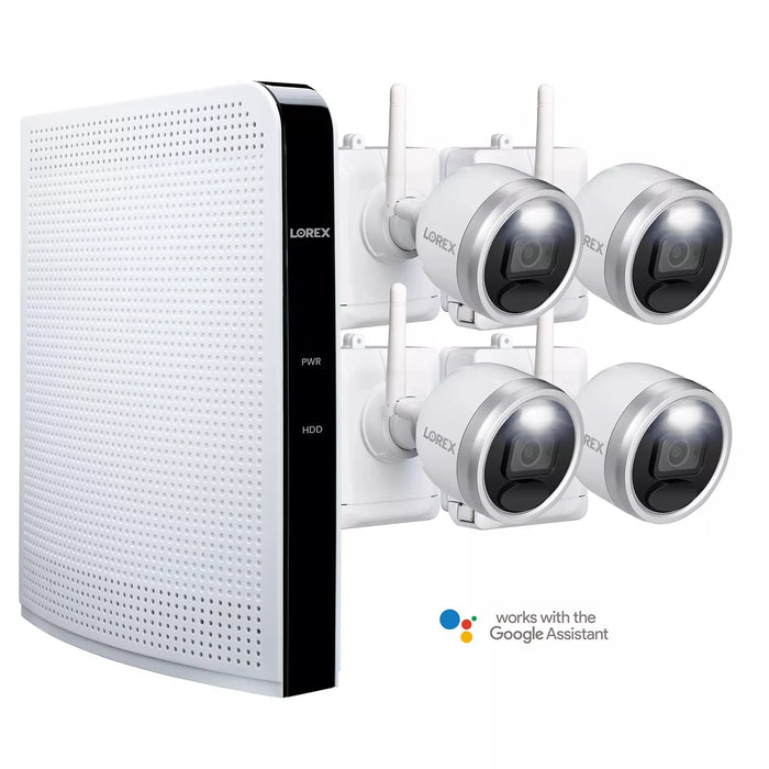 Lorex 4 Camera 1080p HD Wire-Free Security System