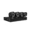 Wisenet 8-Channel 4K Ultra HD DVR Surveillance System with 1TB Hard Drive, 4x Camera 4K Indoor/Outdoor Cameras