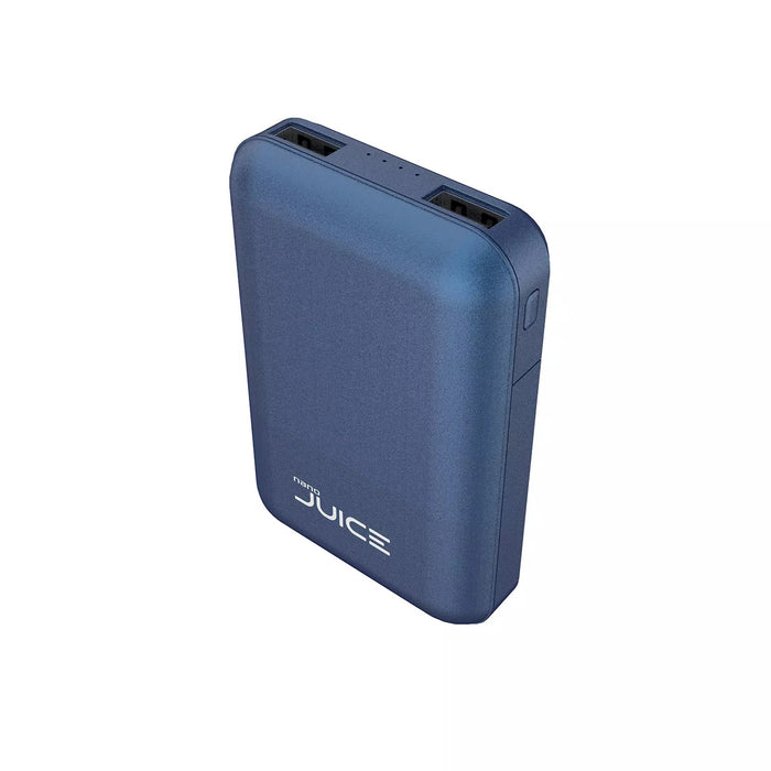 Tech Squared Nano Juice 10K mAh Portable Charger, (2pk)