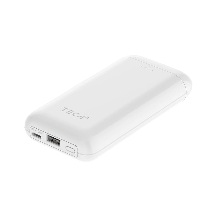 Tech Squared Air Juice 10K mAh Portable Charger, Compatible with Airpods and Smartphones