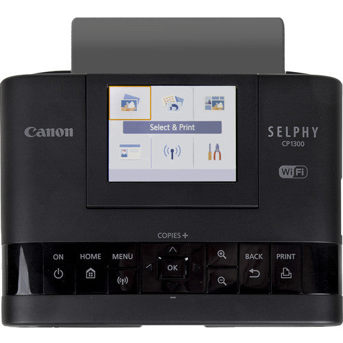 Canon SELPHY CP1300 Compact Photo Printer (Black)