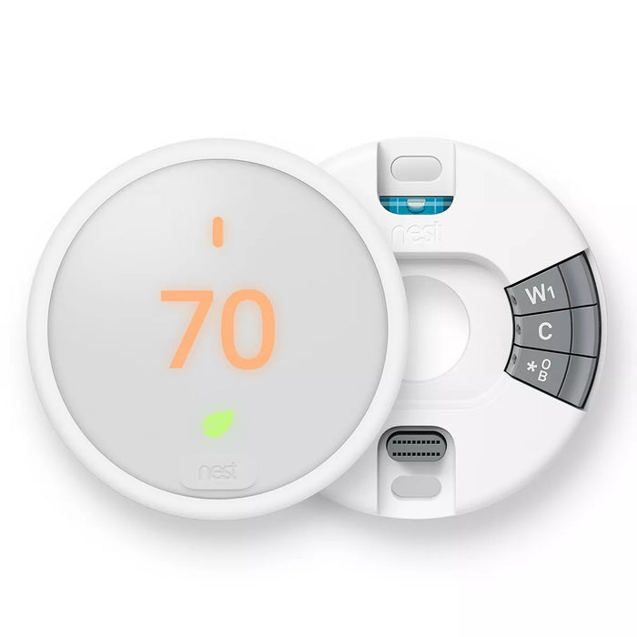 Nest Thermostat E and Nest Temperature Sensor by Google
