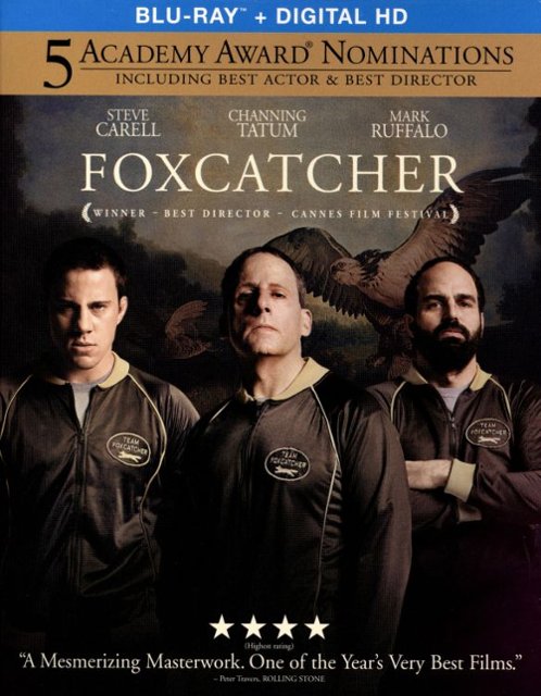 Foxcatcher [Includes Digital Copy] [Blu-ray] [2014]