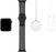Apple Watch Series 5 (GPS) 40mm Space Gray Aluminum Case with Black Sport Band - Space Gray Aluminum