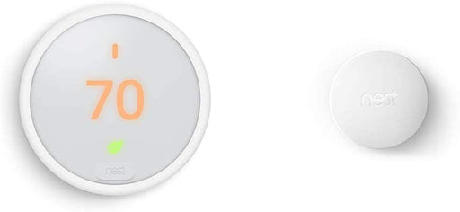 Nest Thermostat E and Nest Temperature Sensor by Google