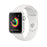 Apple Watch Series 3 (GPS) 38mm Silver Aluminum Case with White Sport Band - Silver Aluminum Model:MTEY2LL/A
