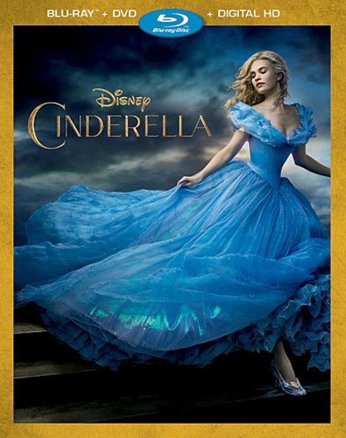 Cinderella [Includes Digital Copy] [Blu-ray/DVD] [2015]