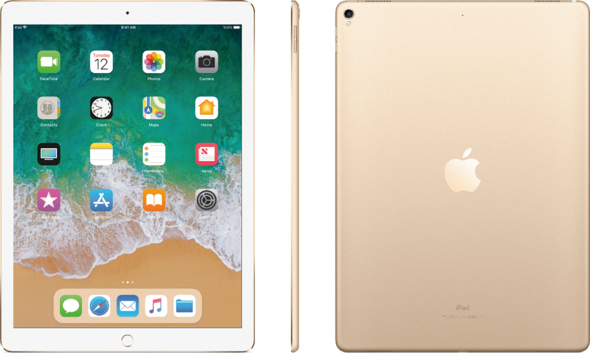 Apple - iPad Pro 12.9-inch (2nd generation) with Wi-Fi + Cellular - 512 GB - A1671 Gold part no. MPLL2LL/A