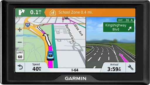 Garmin - Drive 61 LM 6.1" GPS - Black