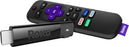 Roku - Streaming Stick+ 4K Streaming Media Player with Voice Remote with TV Controls - Black