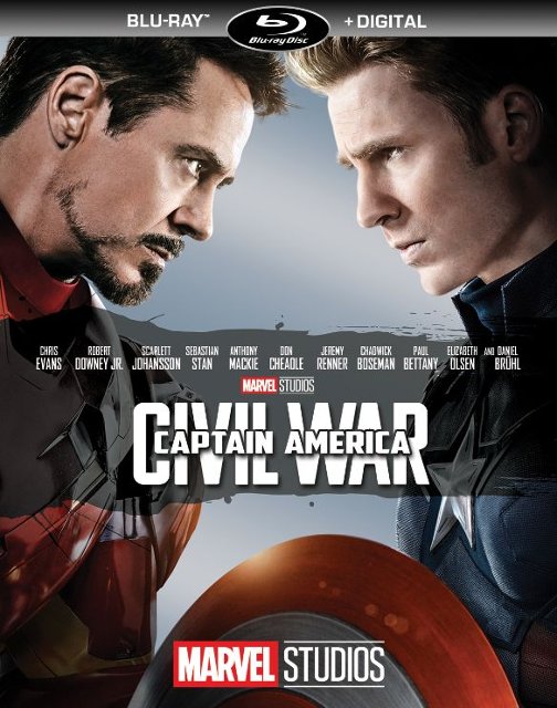 Captain America: Civil War [Includes Digital Copy] [Blu-ray] [2016]