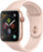 Apple Watch Series 4 (GPS + Cellular) 44mm Gold Aluminum Case with Pink Sand Sport Band