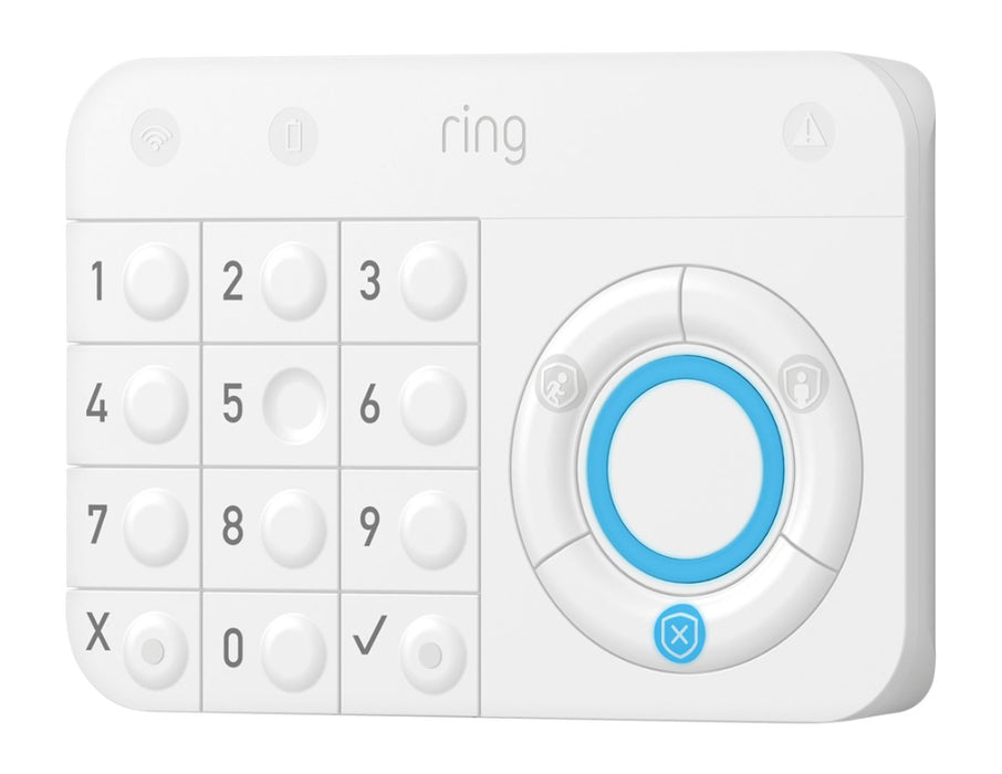 Ring - Alarm Home Security Kit (1st Gen) - White