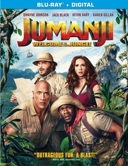Jumanji: Welcome to the Jungle [Includes Digital Copy] [Blu-ray] [2017]