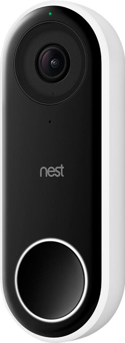 Google - Nest Hello Smart Wi-Fi Video Doorbell