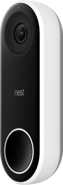 Google - Nest Hello Smart Wi-Fi Video Doorbell