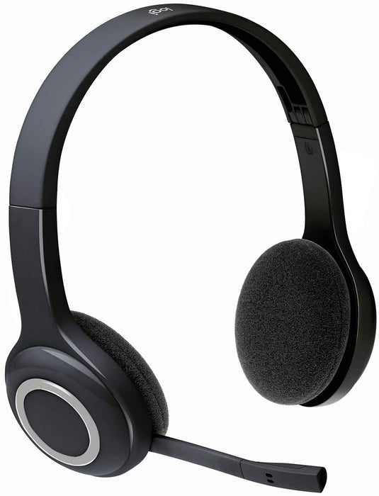 Logitech - H600 Wireless Headset - Black Model:981-000341