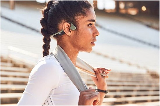 AfterShokz - Air Wireless Bone Conduction Open-Ear Headphones