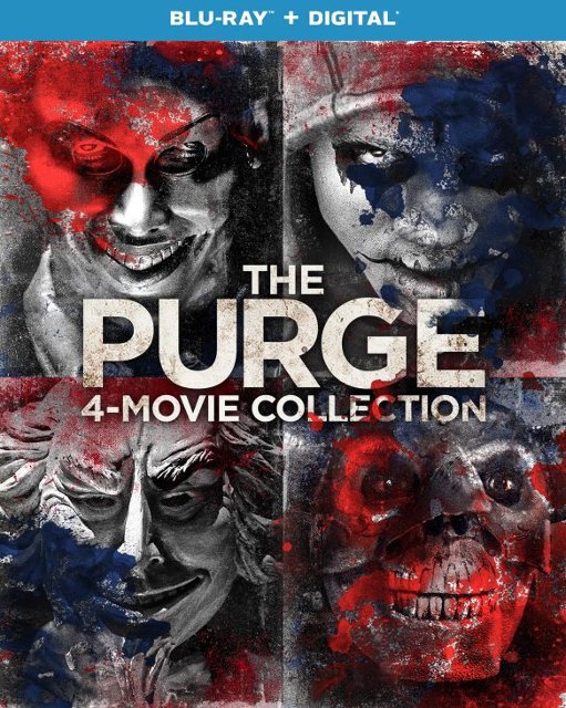 The Purge: 4-Movie Collection [Includes Digital Copy] [Blu-ray]