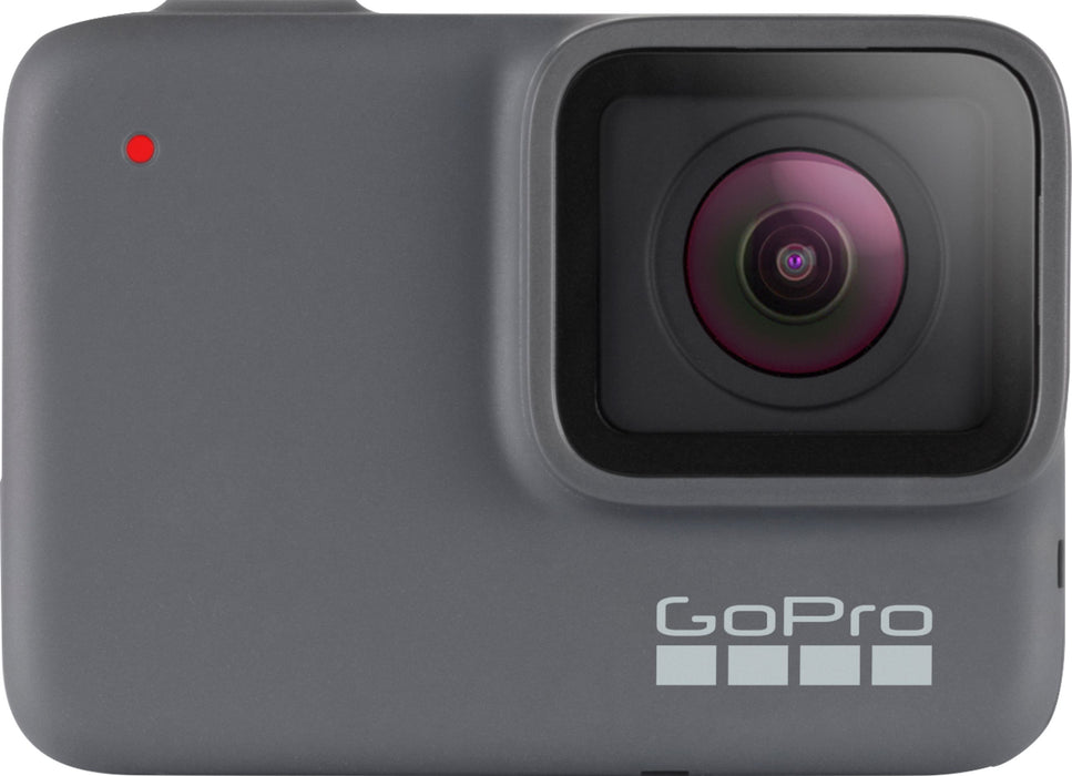 GoPro - HERO7 Silver 4K Waterproof Action Camera - Silver Model:CHDHC-601