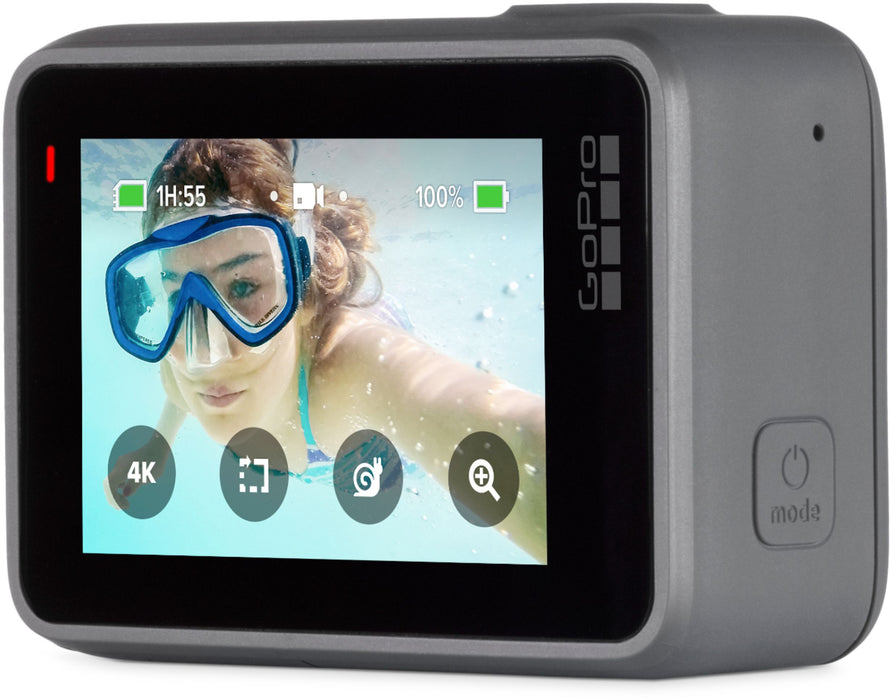 GoPro - HERO7 Silver 4K Waterproof Action Camera - Silver Model:CHDHC-601