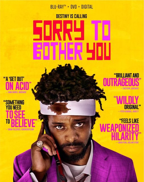 Sorry to Bother You [Includes Digital Copy] [Blu-ray/DVD] [2018]