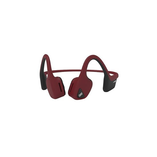AfterShokz - Air Wireless Bone Conduction Open-Ear Headphones - Canyon Red