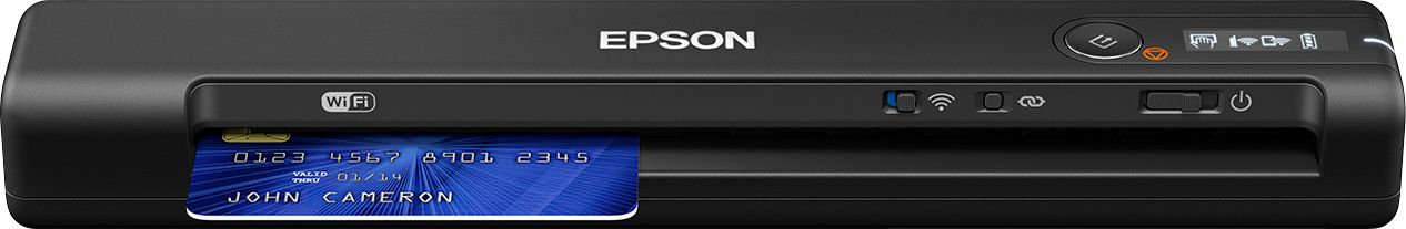 Epson - ES-60W Wireless Mobile Color Sheetfed Document Scanner