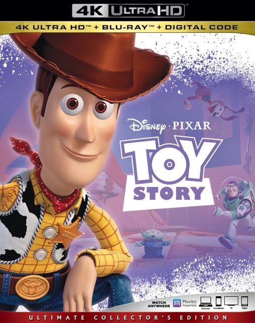 Toy Story [Includes Digital Copy] [4K Ultra HD Blu-ray/Blu-ray] [1995]