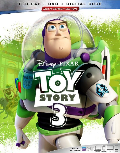 Toy Story 3 [Includes Digital Copy] [Blu-ray/DVD] [2010]