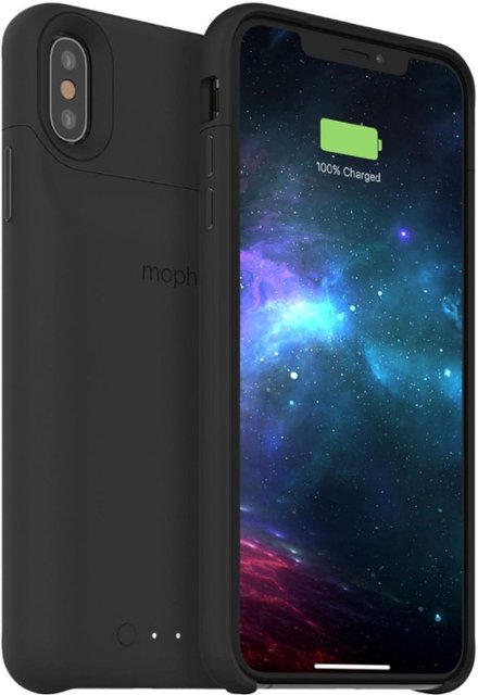 mophie - Juice Pack access External Battery Case with Wireless Charging for Apple® iPhone® XS Max - Black