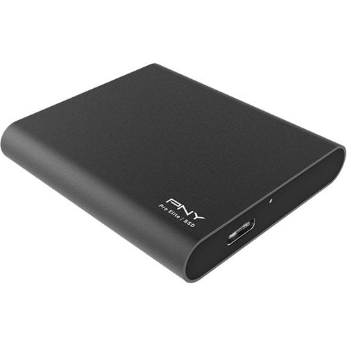 PNY - 1TB External USB 3.1 Gen 2 Portable Solid State Drive - Black