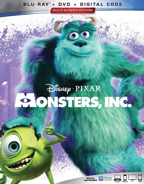 Monsters, Inc. [Includes Digital Copy] [Blu-ray/DVD] [2001]