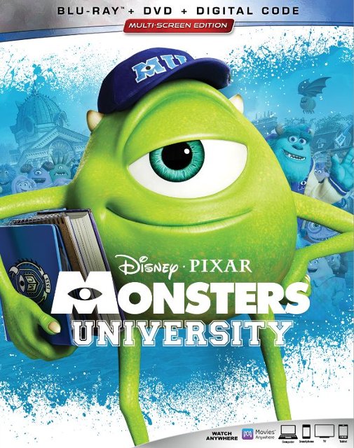 Monsters University [Includes Digital Copy] [Blu-ray/DVD] [2013]