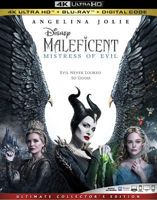Maleficent: Mistress of Evil [Includes Digital Copy] [4K Ultra HD Blu-ray/Blu-ray] [2019]