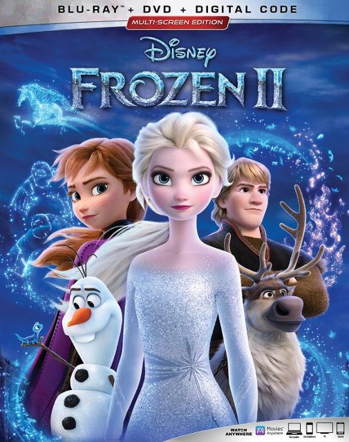 Frozen II [Includes Digital Copy] [Blu-ray/DVD] [2019]