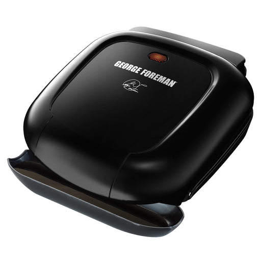 George Foreman 2 Serving Classic Plate Electric Grill and Panini Press