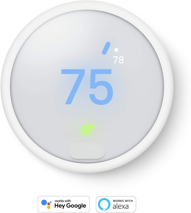 Nest Thermostat E and Nest Temperature Sensor by Google