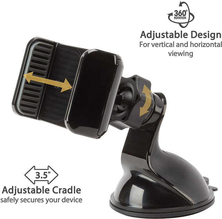 3-in-1 Universal Car Mount for Smartphones by Scosche
