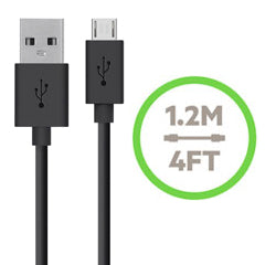 Belkin Universal 2.1A Home Charger with 4' Micro-USB ChargeSync Cable - Black