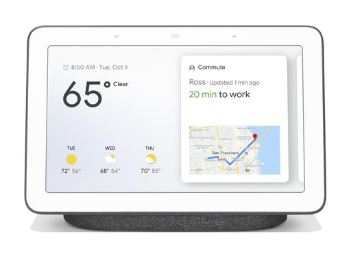 Nest Hub 7" Smart Display with Google Assistant - Charcoal
