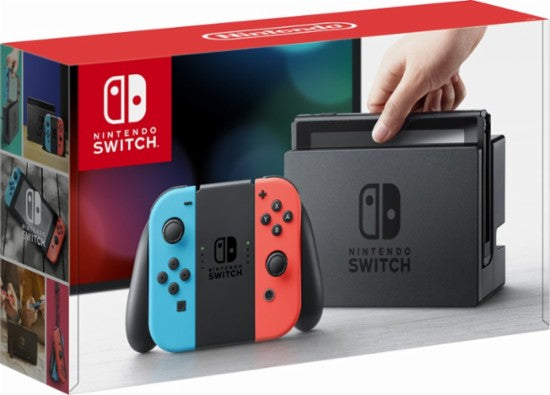 Nintendo - Switch 32GB Console - Neon Red/Neon Blue Joy-Con