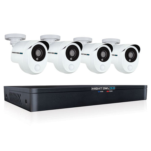8 Channel HD Video Security System with 1TB Hard Drive and 4 1080p Wired Infrared Cameras